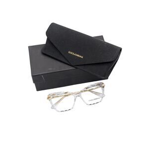 Dolce & Gabbana Crystal Cat Eye Eyeglasses DG5025